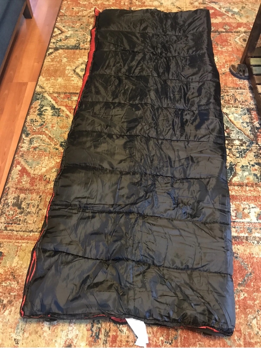Red And Black Sleeping Bag